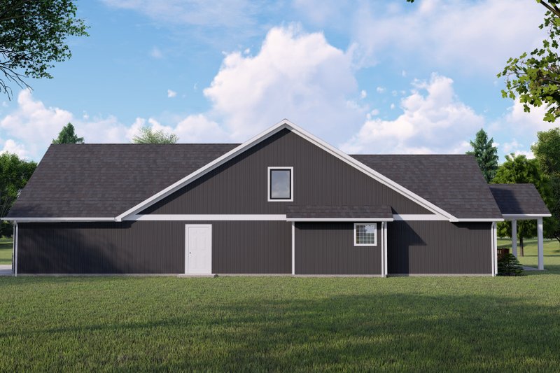 House Blueprint - Exterior - Other Elevation for Farmhouse House Plan #1064-143 - 3 bed, 2.5 bath