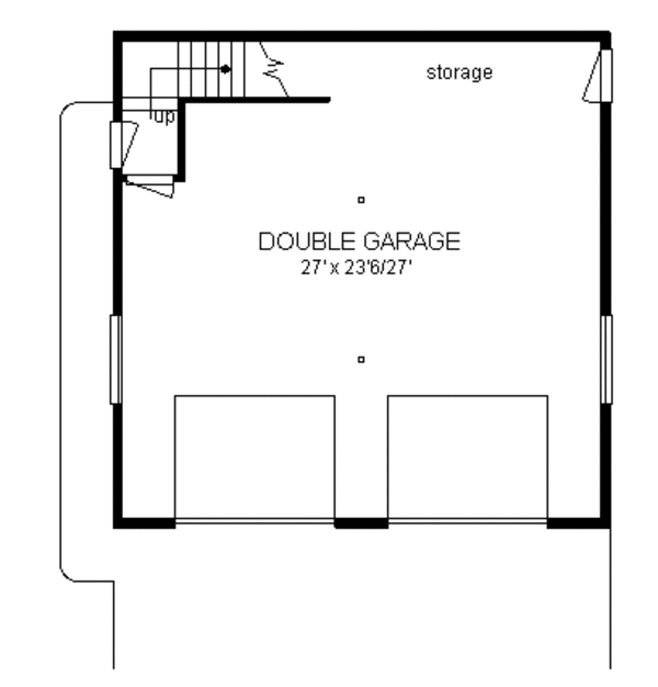 House Blueprint - Traditional Floor Plan - Main Floor Plan #18-401