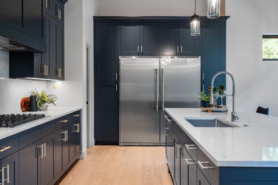 Interior - Kitchen 1 for Contemporary House Plan #1070-215 - 3 bed, 3 bath