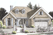 Traditional Style House Plan - 3 Beds 2 Baths 1780 Sq/Ft Plan #20-1591 