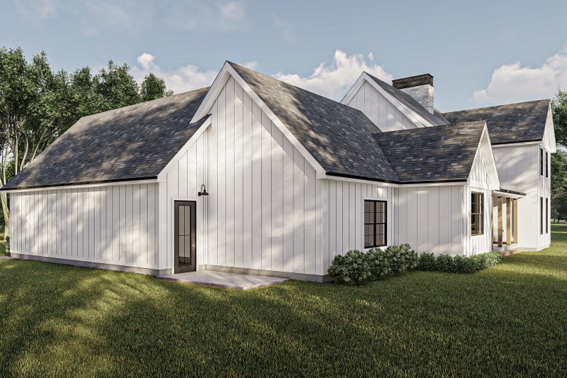 House Plan Design - Exterior - Other Elevation 1 for Farmhouse House Plan #455-305 - 5 bed, 3.5 bath