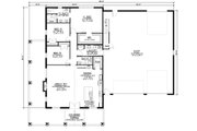 Barndominium Style House Plan - 3 Beds 2 Baths 2039 Sq/Ft Plan #1064-148 
