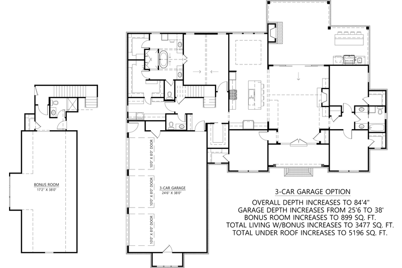 Dream House Plan - Floor Plan - Other Floor for Farmhouse House Plan #1074-84 - 4 bed, 3.5 bath