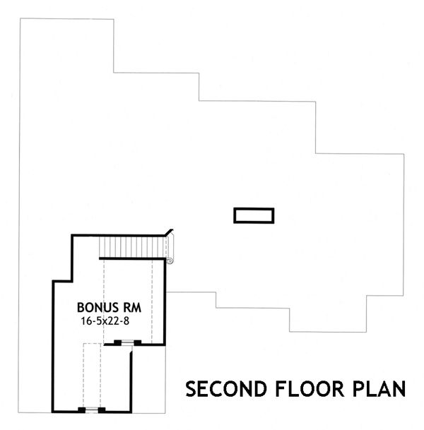 Craftsman Floor Plan - Other Floor Plan #120-176