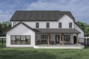 Modern Style House Plan - 4 Beds 4 Baths 3469 Sq/Ft Plan #455-504 