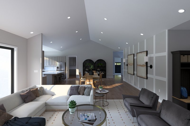 Dream House Plan - Interior - Family Room 2 for Farmhouse House Plan #1060-426 - 2 bed, 3.5 bath