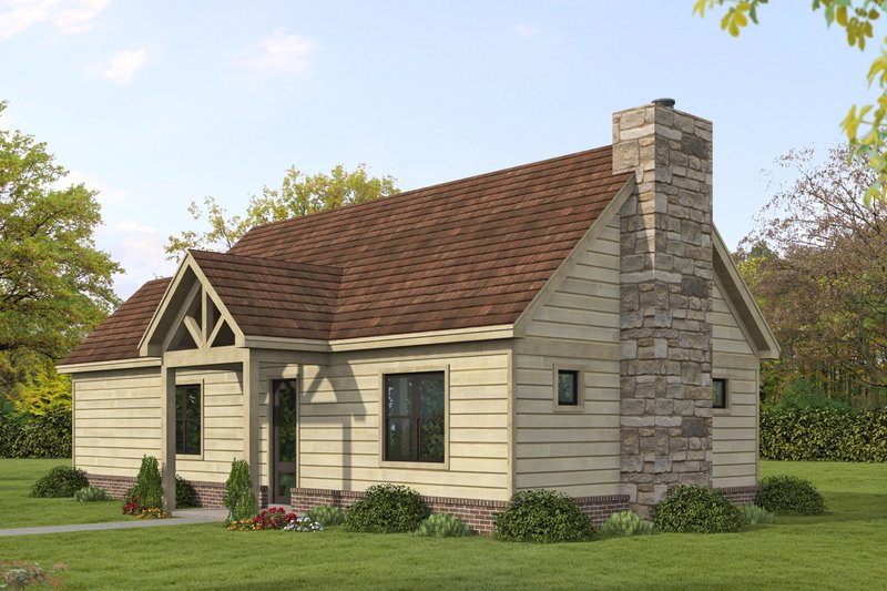Home Plan - Country Exterior - Front Elevation Plan #932-1072