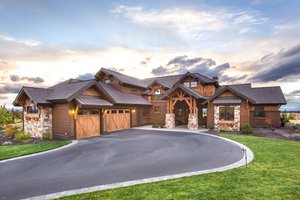 Home Plan - Craftsman Exterior - Front Elevation Plan #892-16