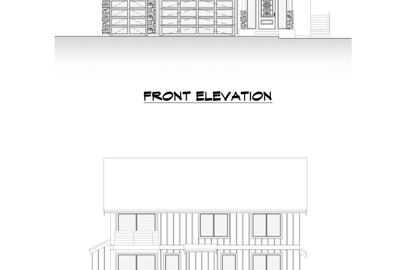 Dream House Plan - Exterior - Other Elevation 3 for Craftsman House Plan #1066-114 - 5 bed, 3 bath