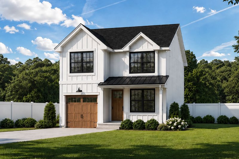 Dream House Plan - Exterior - Front Elevation 3 for Farmhouse House Plan #20-2638 - 3 bed, 2.5 bath