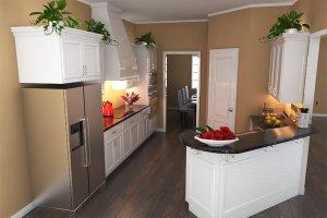 Interior - Kitchen for Southern House Plan #21-264 - 4 bed, 2.5 bath