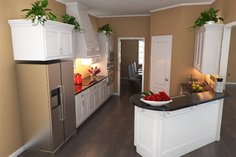 Dream House Plan - Interior - Kitchen for Southern House Plan #21-264 - 4 bed, 2.5 bath