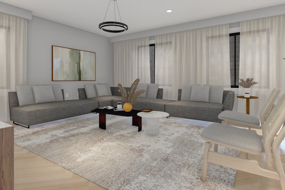 Interior - Other 1 for Ranch House Plan #1060-27 - 6 bed, 4.5 bath