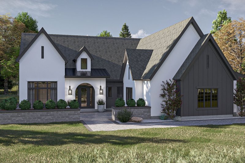 Cottage Style House Plan - 3 Beds 2 Baths 1762 Sq/Ft Plan #455-670