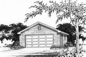 Traditional Exterior - Front Elevation Plan #22-441
