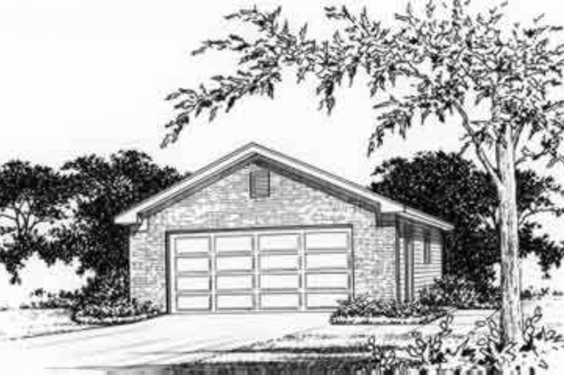 Traditional Style House Plan - 0 Beds 0 Baths 400 Sq/Ft Plan #22-441