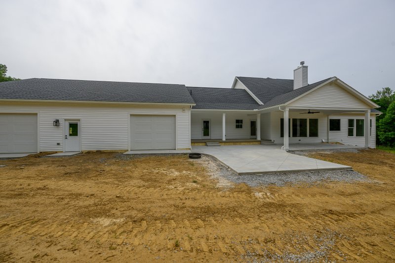 House Blueprint - Exterior - Rear Elevation 1 for Farmhouse House Plan #1089-46 - 3 bed, 2.5 bath