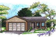 Ranch Style House Plan - 2 Beds 1 Baths 950 Sq/Ft Plan #70-1014 