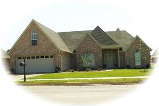 Exterior - Front Elevation for European House Plan #81-1556 - 3 bed, 2 bath