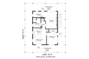 Country Style House Plan - 2 Beds 2 Baths 1535 Sq/Ft Plan #932-640 