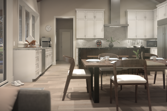 Interior - Kitchen for Ranch House Plan #1086-13 - 3 bed, 2.5 bath