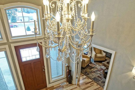 Interior - Entry for European House Plan #929-830 - 3 bed, 2.5 bath