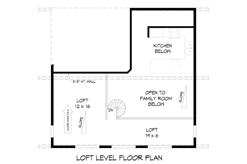 Dream House Plan - Floor Plan - Other Floor for Contemporary House Plan #932-807 - 2 bed, 2 bath