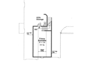 Tudor Style House Plan - 3 Beds 2.5 Baths 2144 Sq/Ft Plan #310-428 