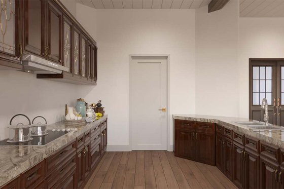 Interior - Kitchen for Traditional House Plan #54-448 - 3 bed, 3 bath