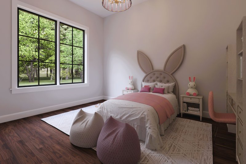 Architectural House Design - Interior - Bedroom 1 for Farmhouse House Plan #1094-30 - 4 bed, 3.5 bath