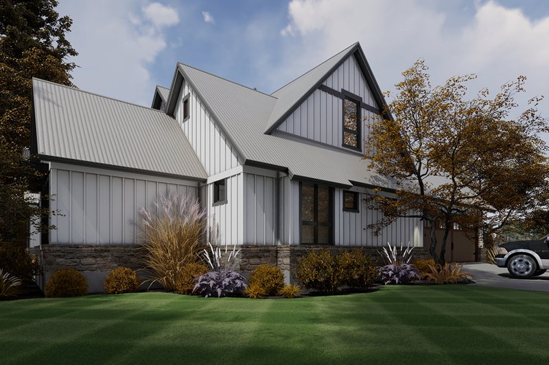 Architectural House Design - Exterior - Other Elevation 1 for Barndominium House Plan #120-268 - 3 bed, 2.5 bath