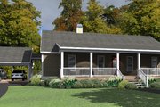 Cottage Style House Plan - 3 Beds 2 Baths 2342 Sq/Ft Plan #63-399 