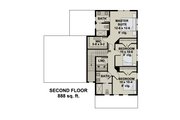 Craftsman Style House Plan - 3 Beds 2.5 Baths 1776 Sq/Ft Plan #51-1187 