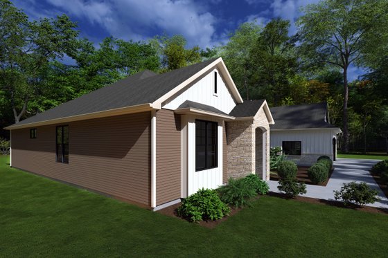 Exterior - Other Elevation for Cottage House Plan #1111-2 - 4 bed, 2.5 bath