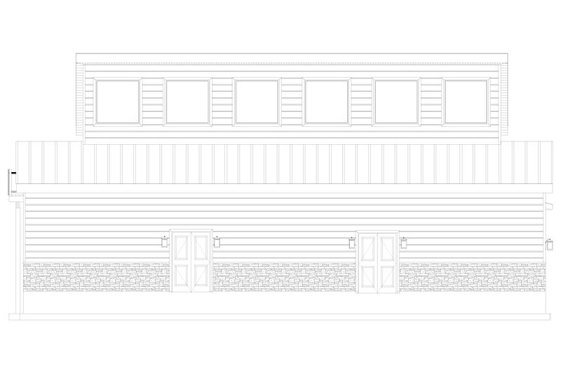 Home Plan - Exterior - Other Elevation 2 for Modern House Plan #1060-502 - 3 bed, 3.5 bath