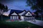 Farmhouse Style House Plan - 2 Beds 2 Baths 1569 Sq/Ft Plan #70-1539 