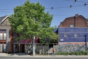 Modern design, 2 story studio loft design, elevation