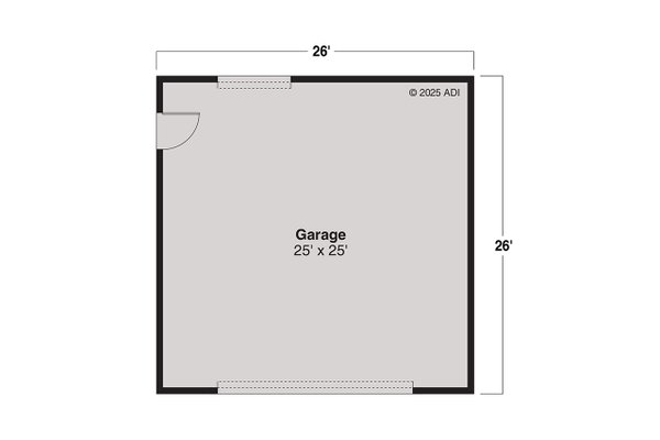 Traditional Floor Plan - Main Floor Plan #124-1445