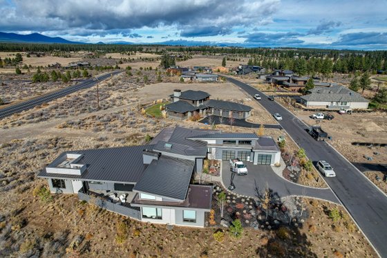 Exterior - Front Elevation 10 for Modern House Plan #892-36 - 4 bed, 3.5 bath