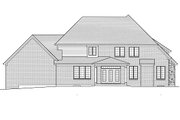 Traditional Style House Plan - 4 Beds 3.5 Baths 3166 Sq/Ft Plan #46-500 