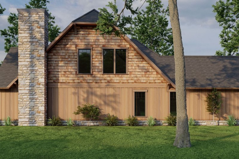 House Blueprint - Exterior - Other Elevation for European House Plan #17-2260 - 3 bed, 2.5 bath