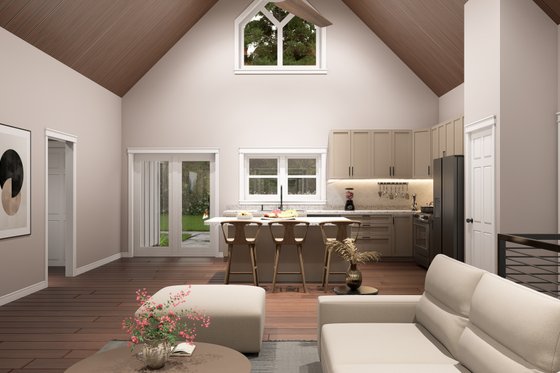 Interior - Kitchen for Country House Plan #932-1350 - 3 bed, 2 bath
