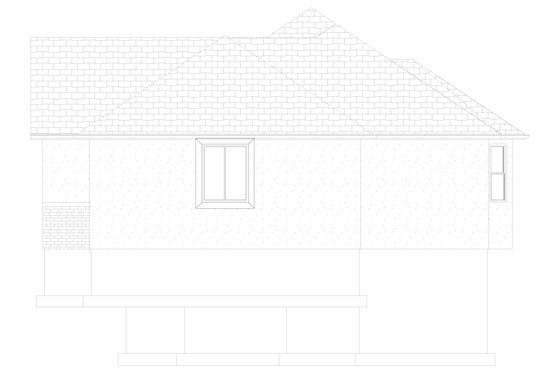 Exterior - Other Elevation 1 for Farmhouse House Plan #1060-104 - 3 bed, 2 bath