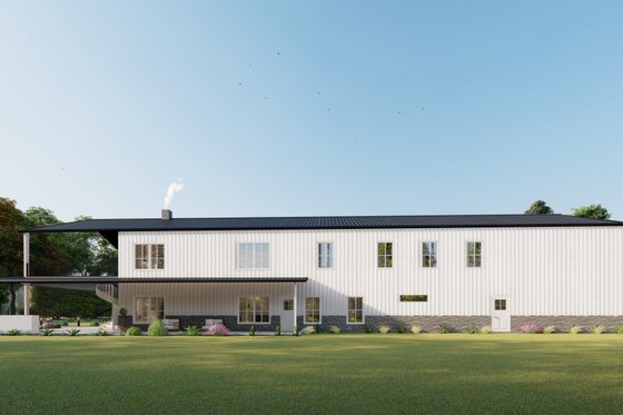 Exterior - Other Elevation 7 for Barndominium House Plan #1107-42 - 4 bed, 3.5 bath