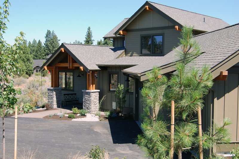 House Blueprint - Exterior - Other Elevation 4 for Craftsman House Plan #895-4 - 3 bed, 2.5 bath