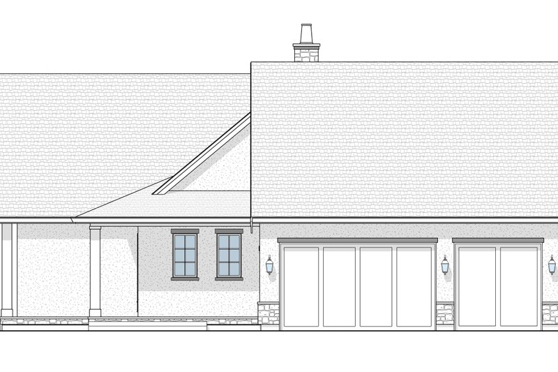 Dream House Plan - Exterior - Other Elevation for European House Plan #1114-124 - 3 bed, 2.5 bath