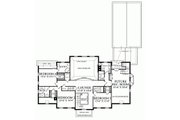 Colonial Style House Plan - 4 Beds 5 Baths 5387 Sq/Ft Plan #137-230 