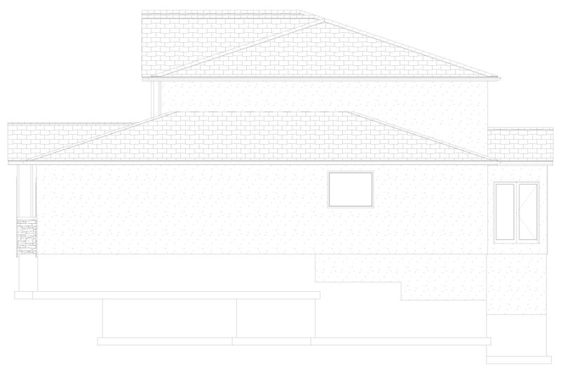 House Blueprint - Exterior - Other Elevation 1 for Farmhouse House Plan #1060-487 - 4 bed, 3.5 bath