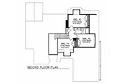 European Style House Plan - 4 Beds 2.5 Baths 2854 Sq/Ft Plan #70-489 