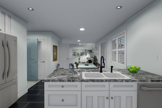 Interior - Kitchen 2 for Traditional House Plan #1060-68 - 3 bed, 2.5 bath